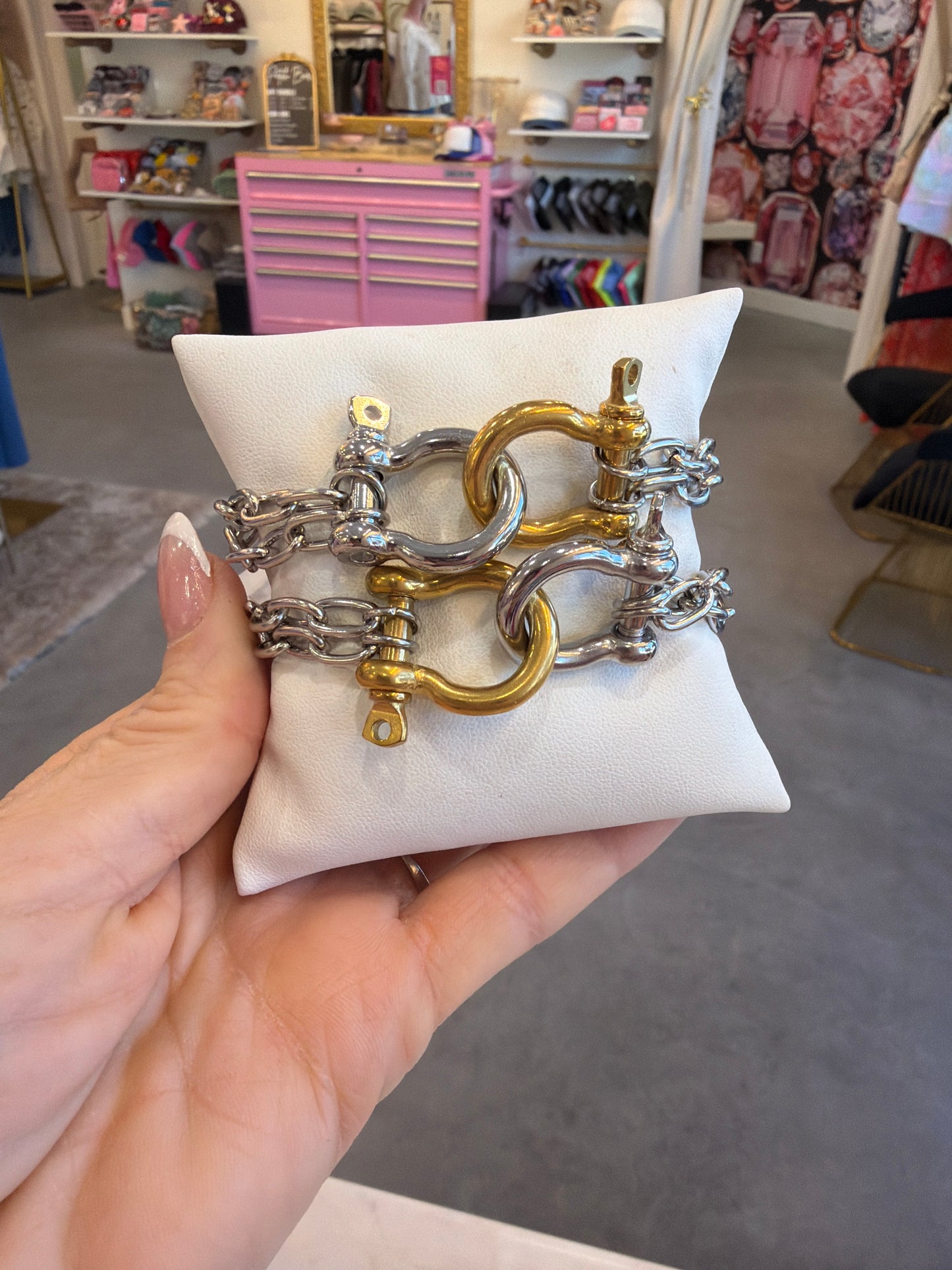 Double Bit Bracelet