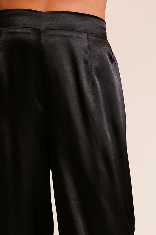 Midnight Satin Pant