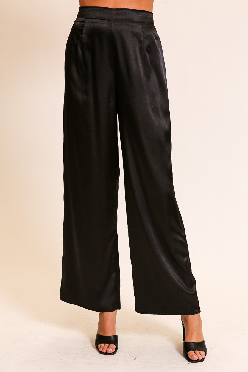 Midnight Satin Pant