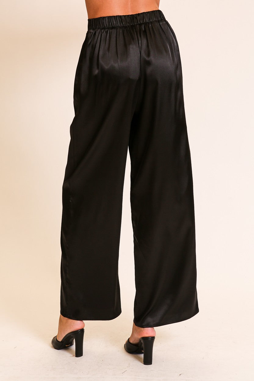 Midnight Satin Pant