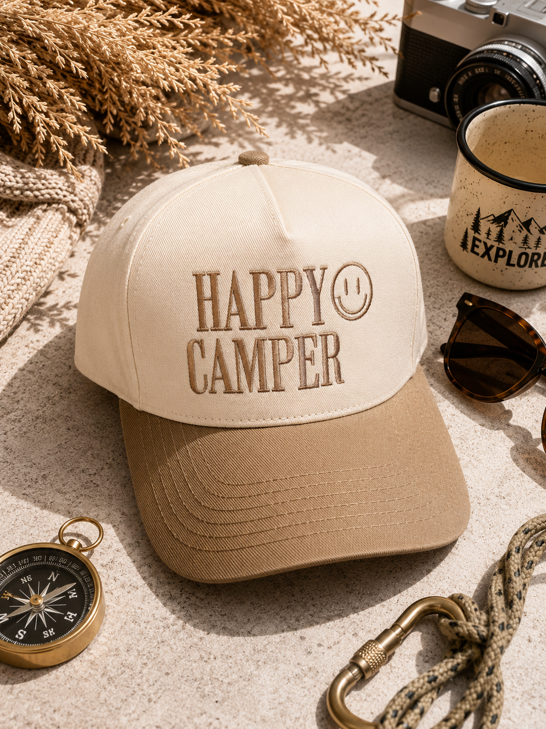 Happy Camper Hat