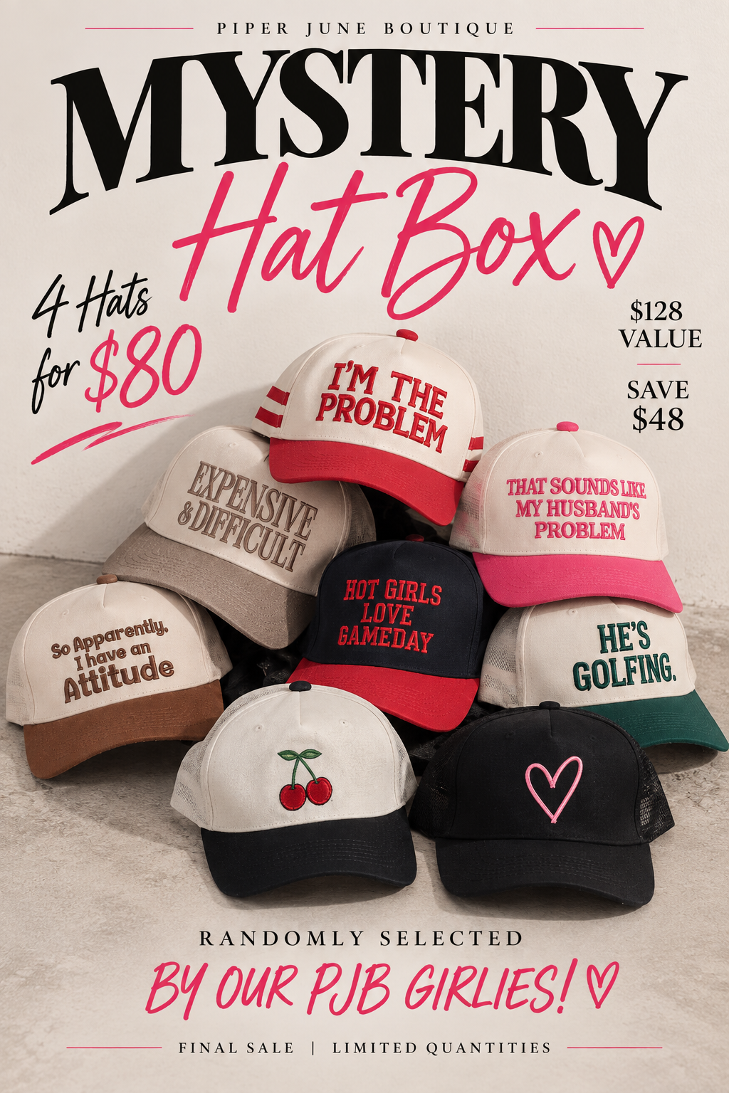 Mystery Hat Box