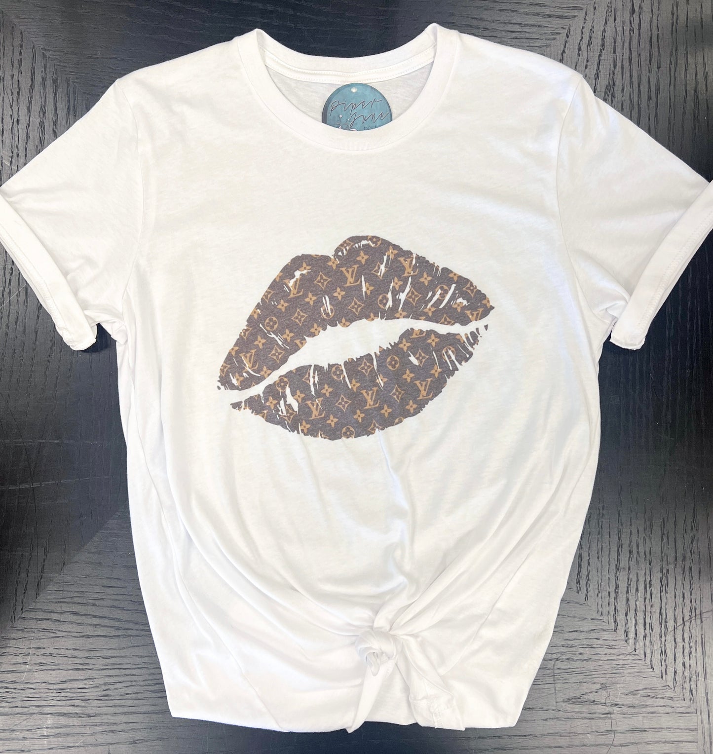 Vegas Lips Tee