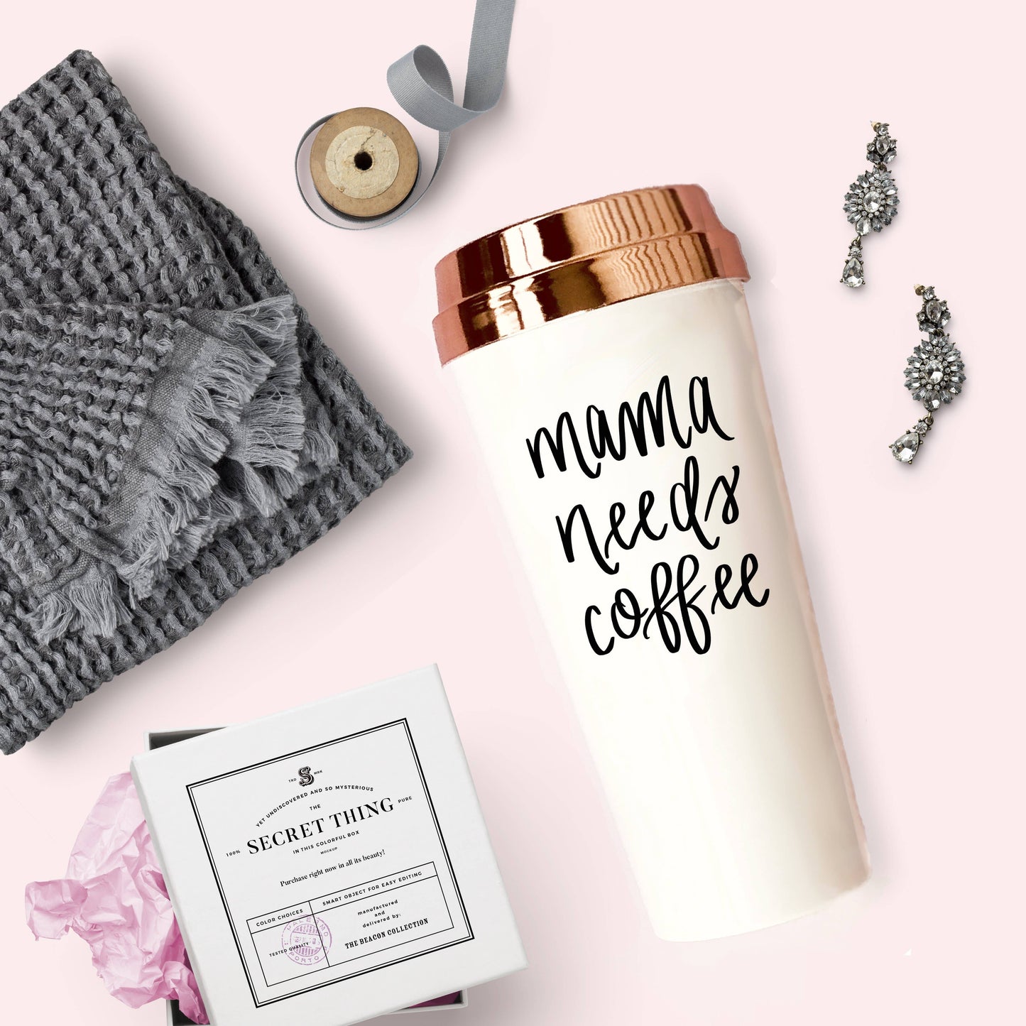 Mama Needs Coffee Travel Mug