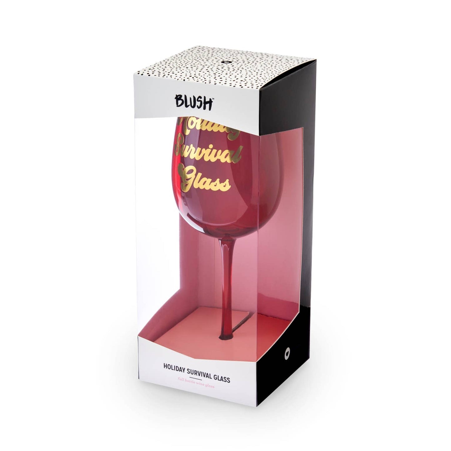 Holiday Survival Glass