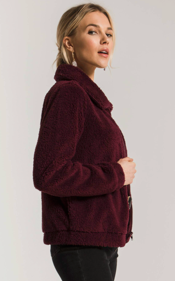 Sherpa Crop Jacket