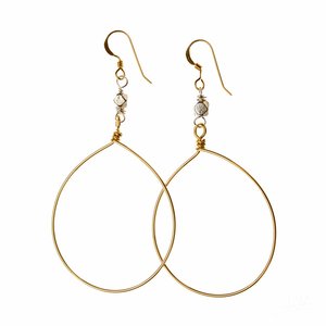Teardrop Earrings by Kenda Kist