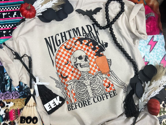 Nightmare before Coffee Tee