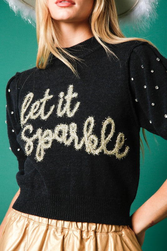 Let it Sparkle Sweater