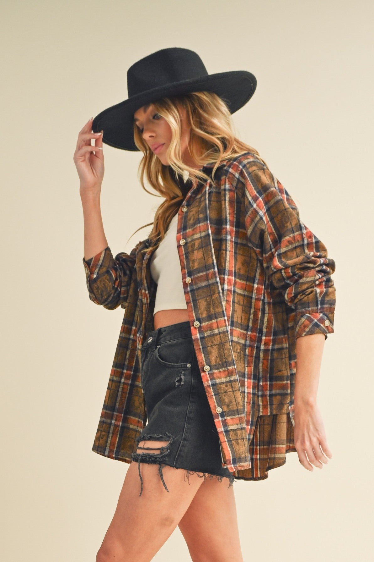 Laura Plaid Shirt