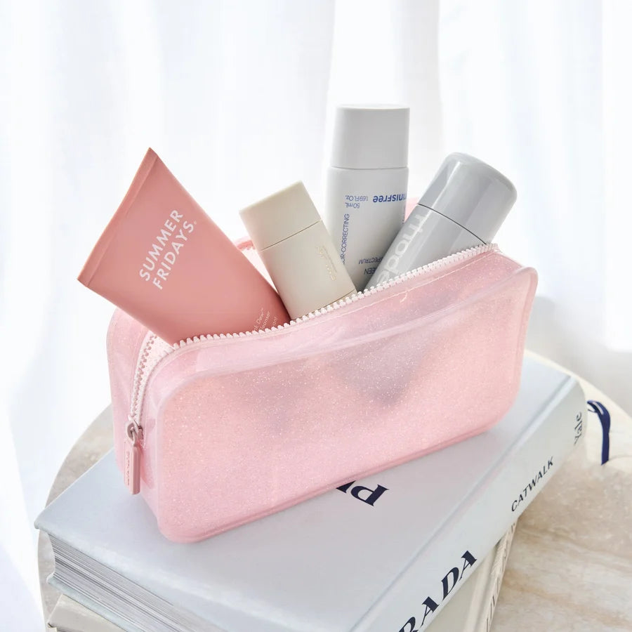 Pink Jelly Makeup Case