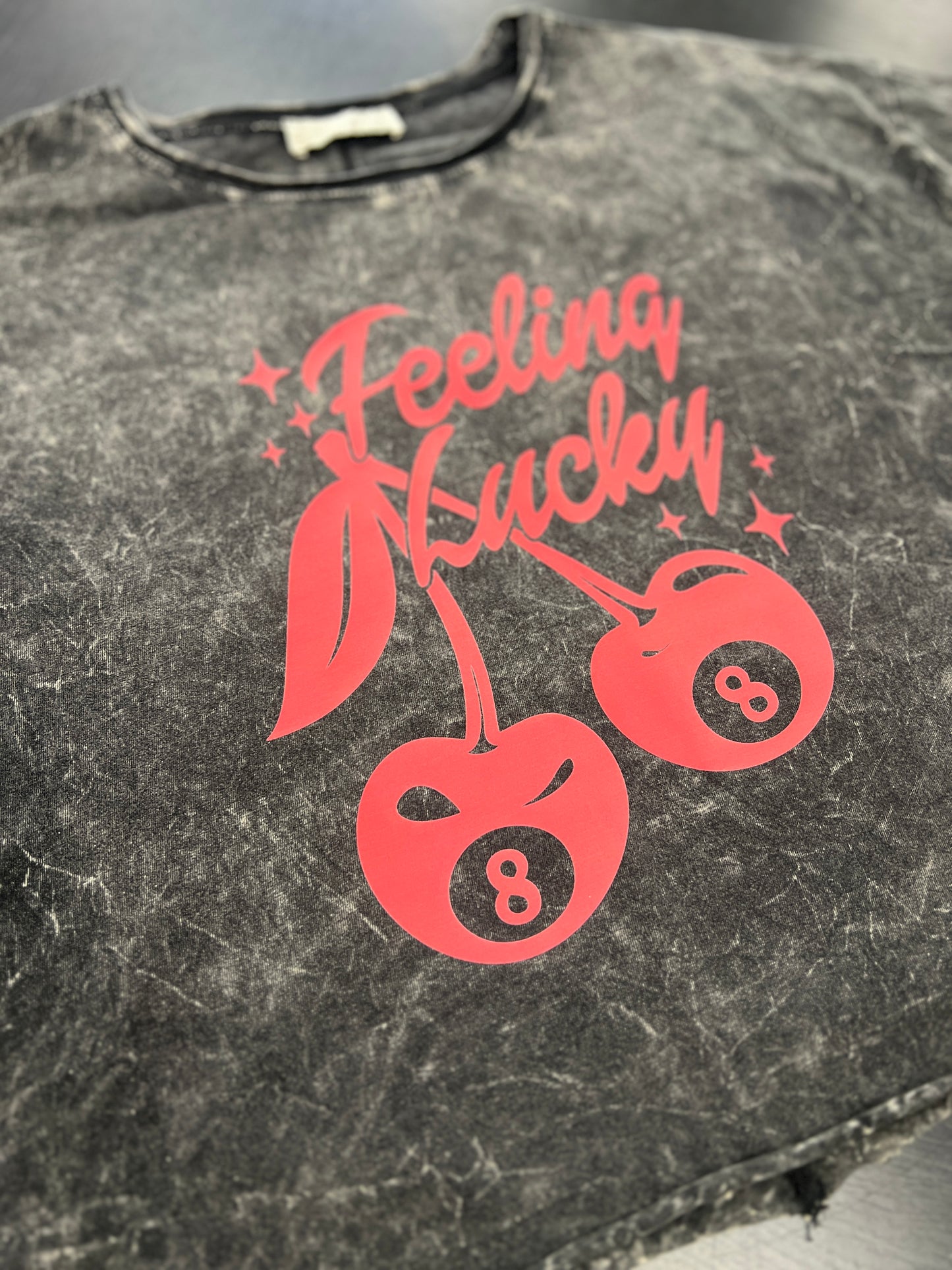 Feeling Lucky Mom Crop
