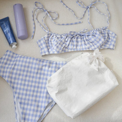 Ivory Pearl Makeup Bag