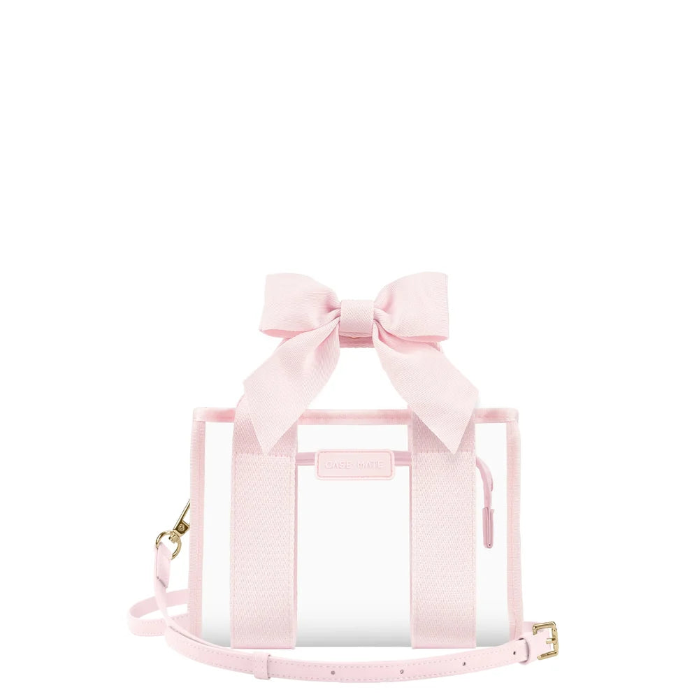 Pink Bow Stadium Bag
