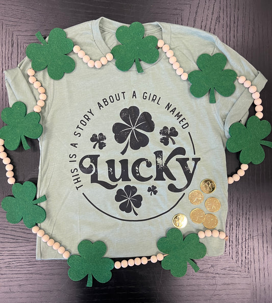 Lucky Girl Tee