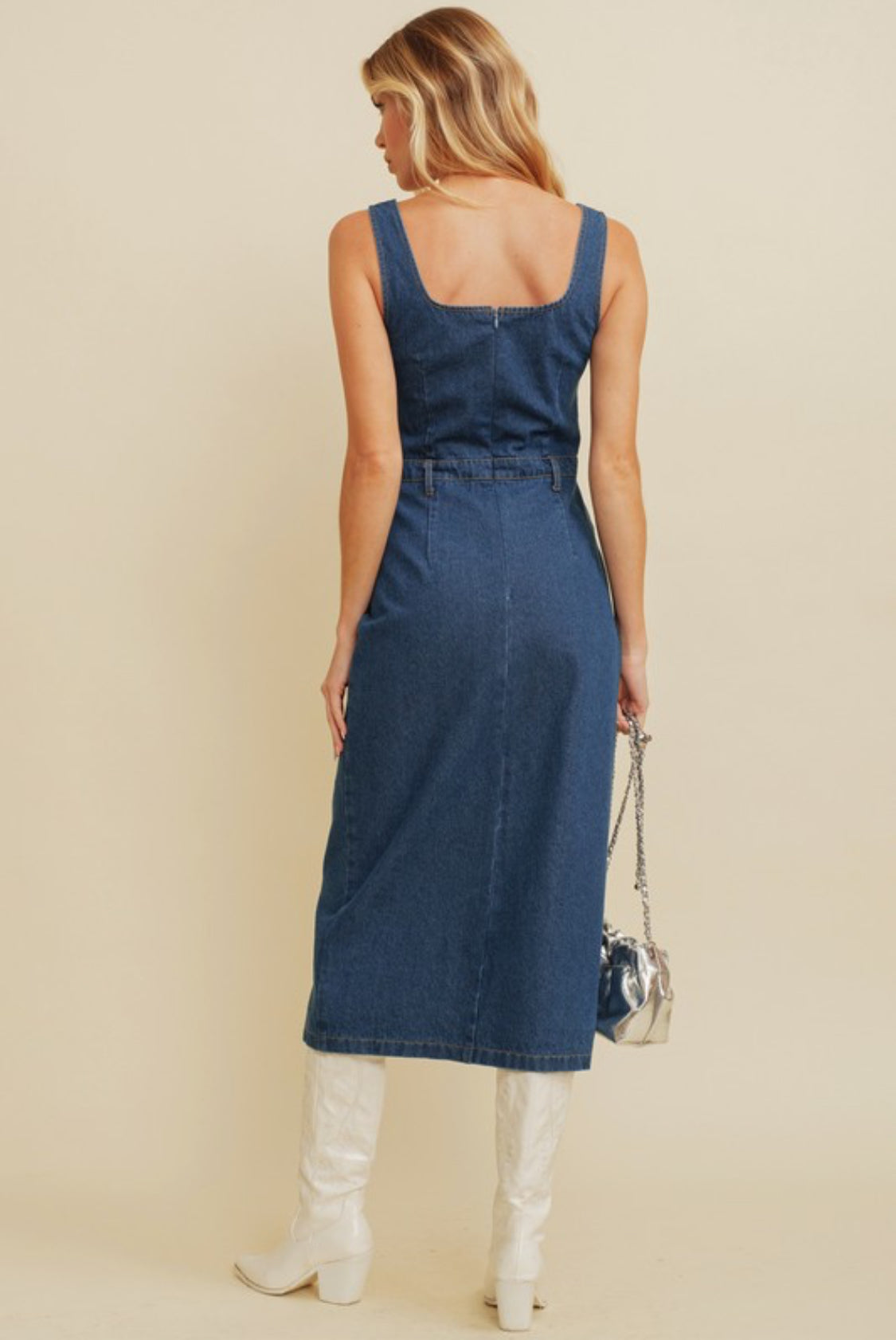 Denim dress