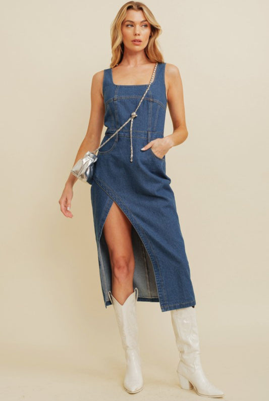 Denim dress