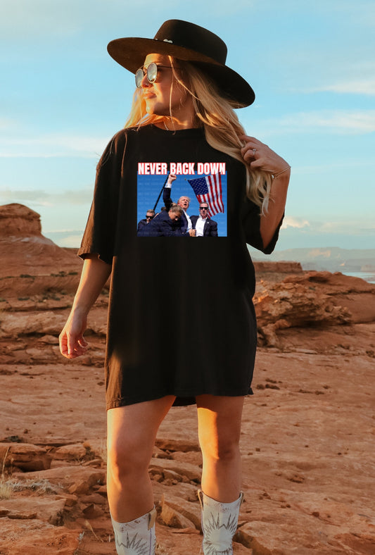 Never Back Down Tee