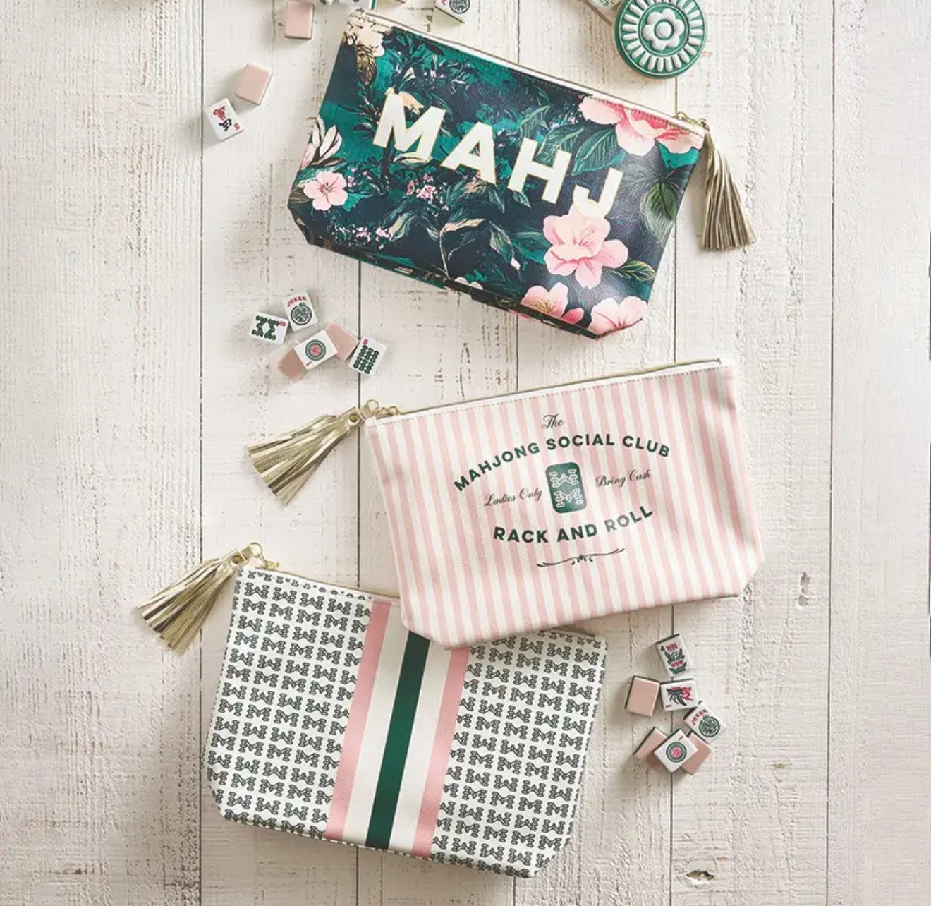 Mahjong Club Pouch