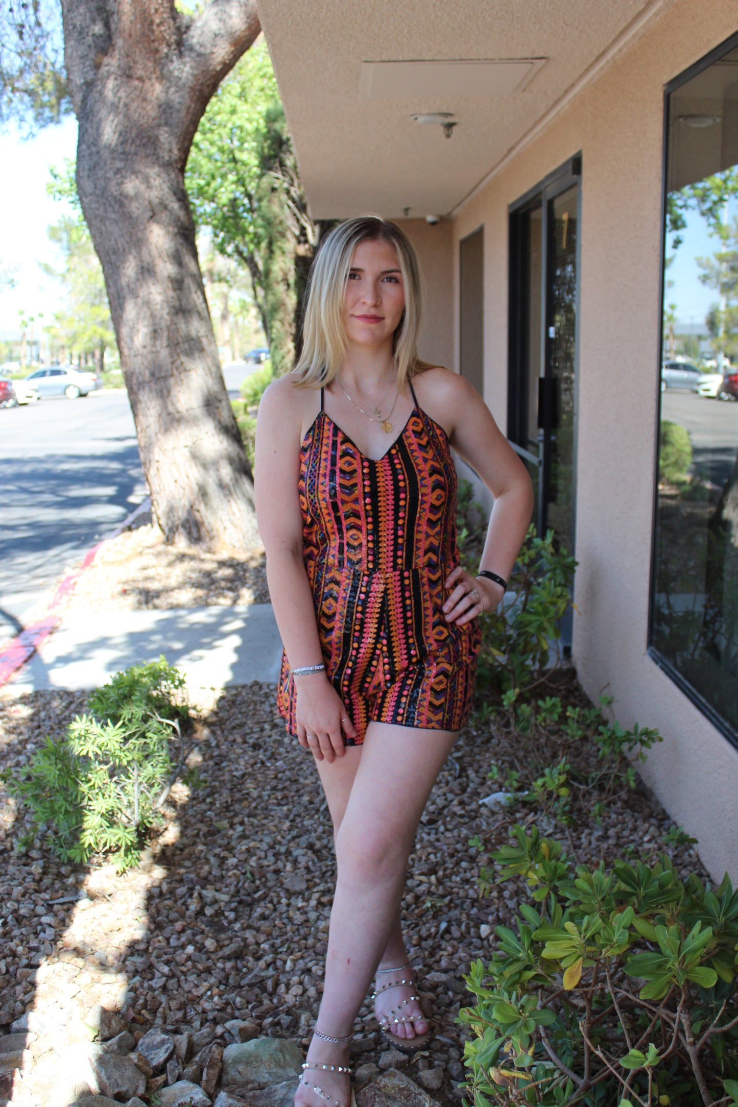 Sequin Romper