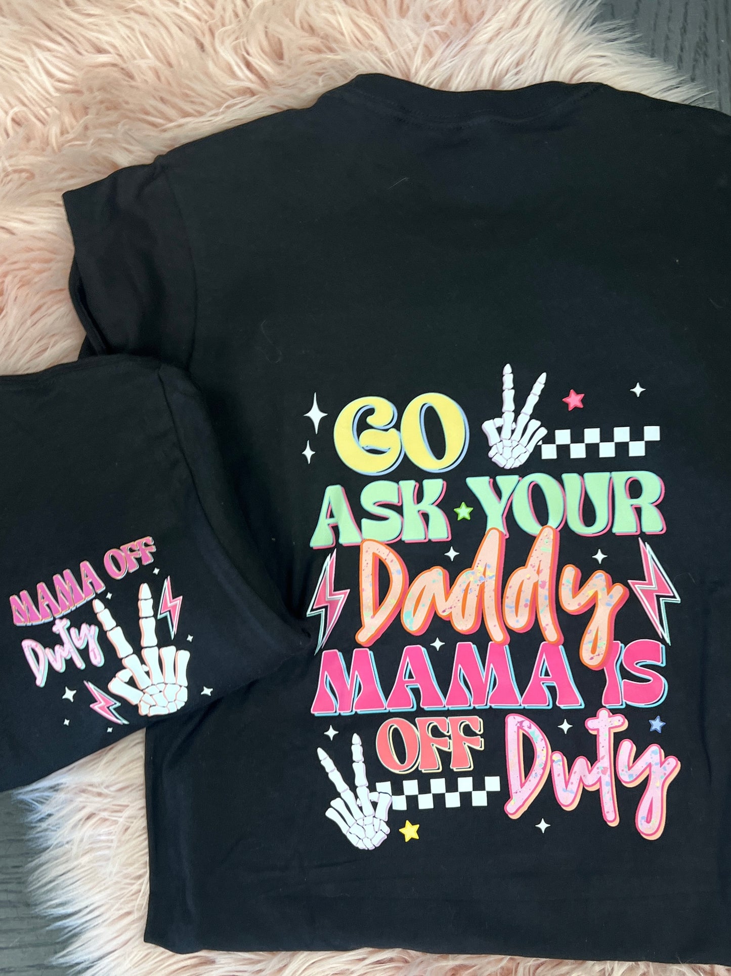 Mama Off Duty Tee