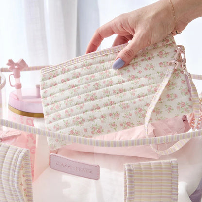 Quilted Ditsy Floral Tote