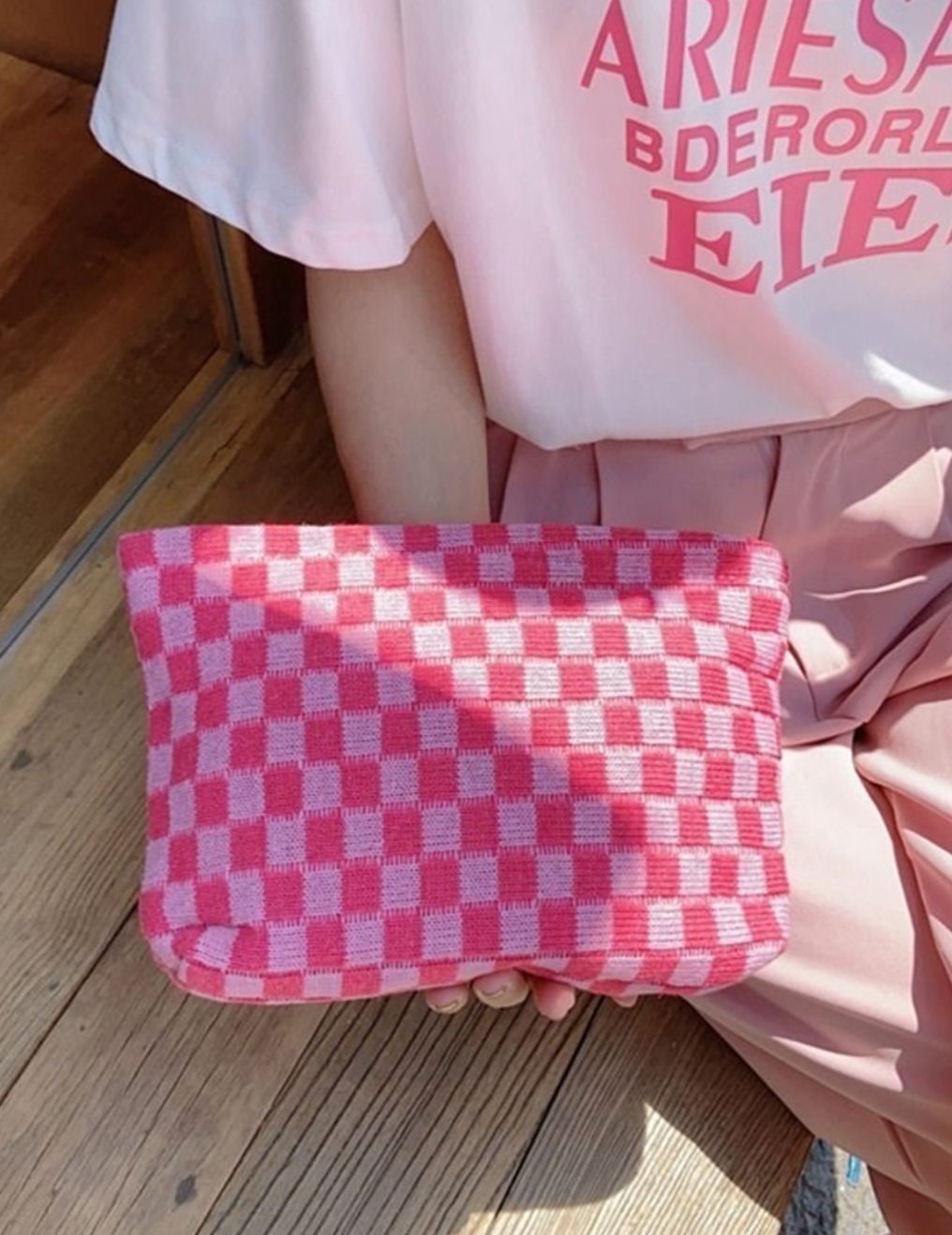 Checkered Bags