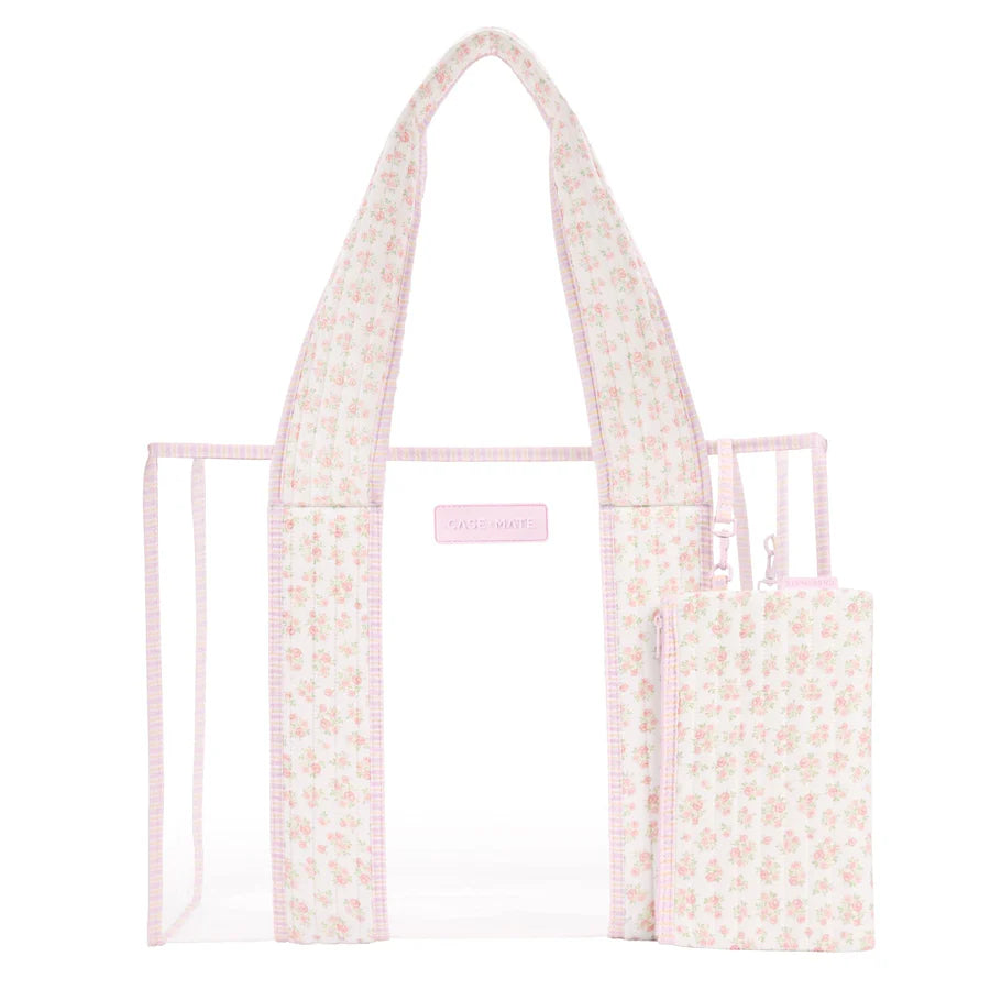 Quilted Ditsy Floral Tote
