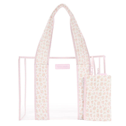 Quilted Ditsy Floral Tote