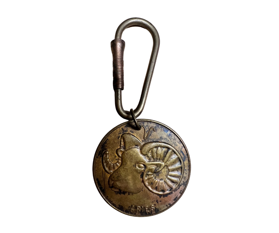 Horoscope Coin Keychains