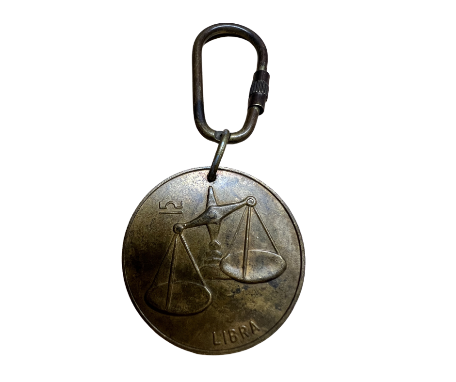 Horoscope Coin Keychains