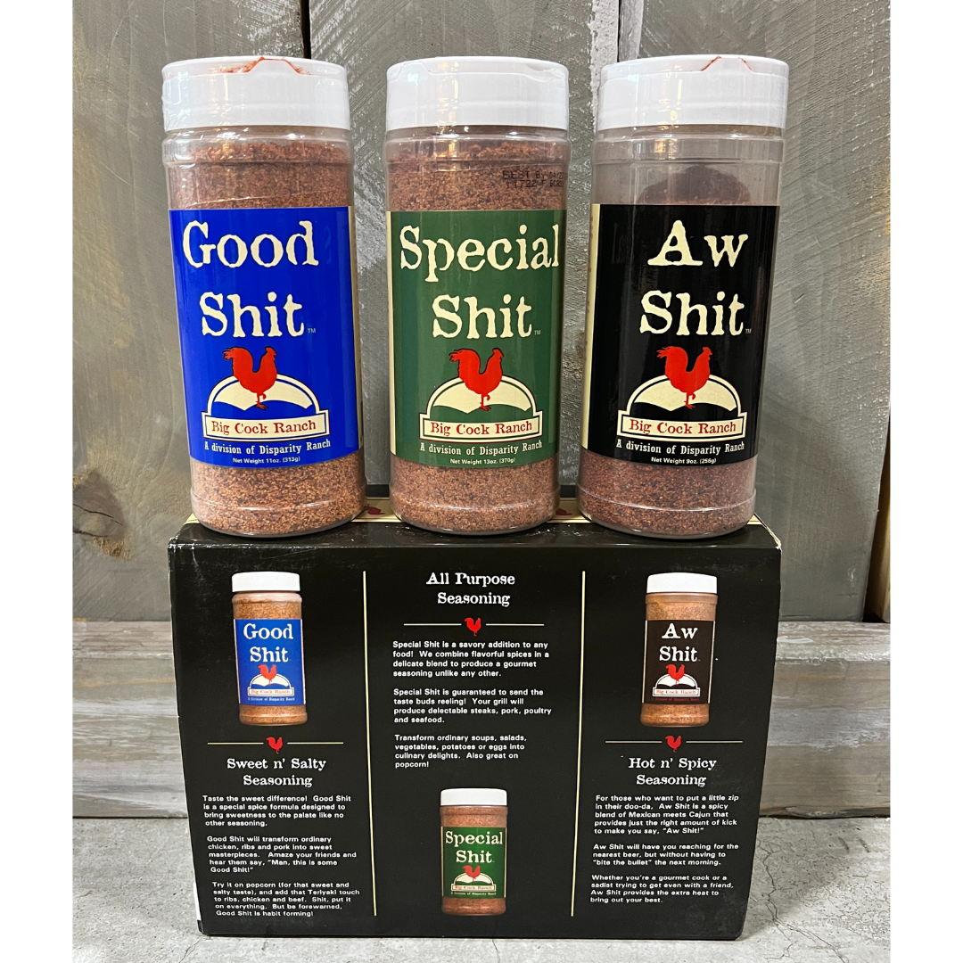 Get Your Shit Together 3 Piece Spice Set